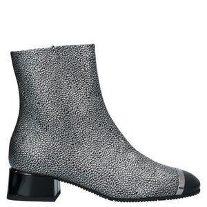 NWT BALDININI Ankle Boots In Silver size 37 Made in Italy